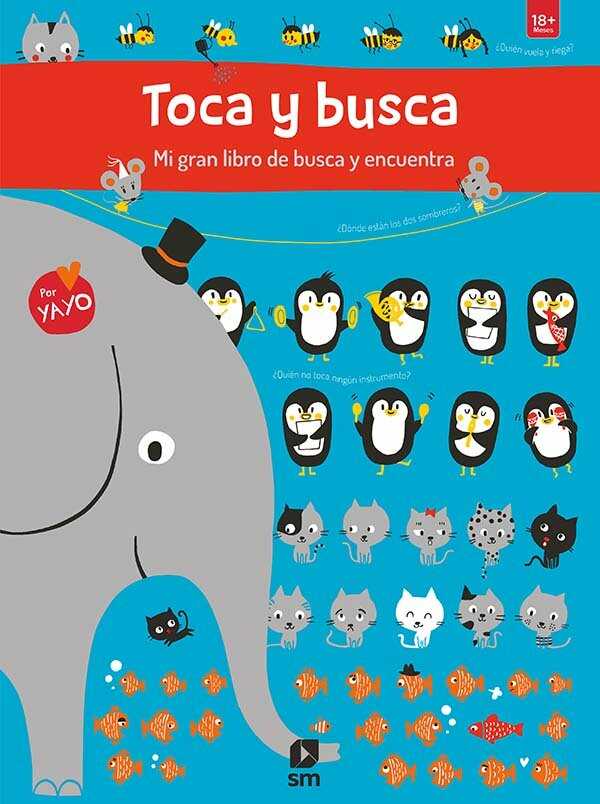Toca y busca. Mi gran libro de busca y encuentra