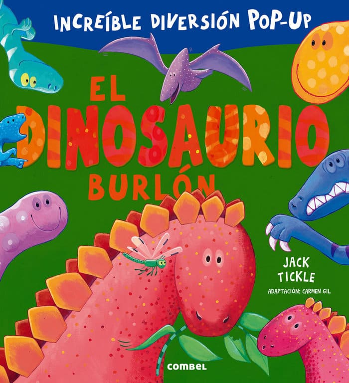 El dinosaurio burlón. Pop up