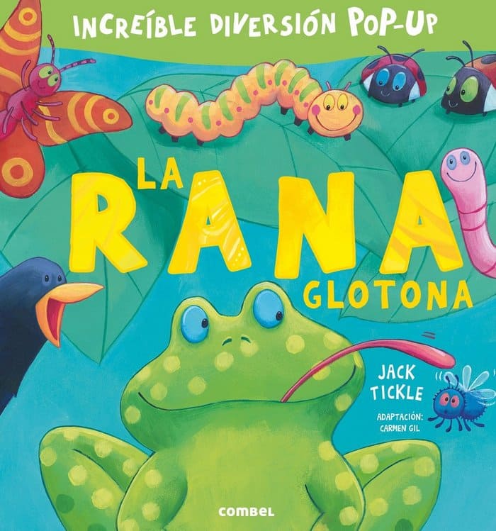 La rana glotona. Pop up