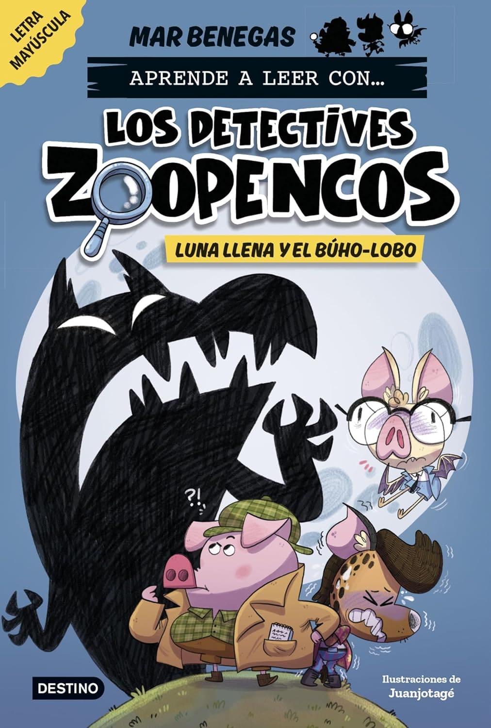 3.Aprende a leer con... Los detectives Zoopencos-Luna llena y el búho lobo