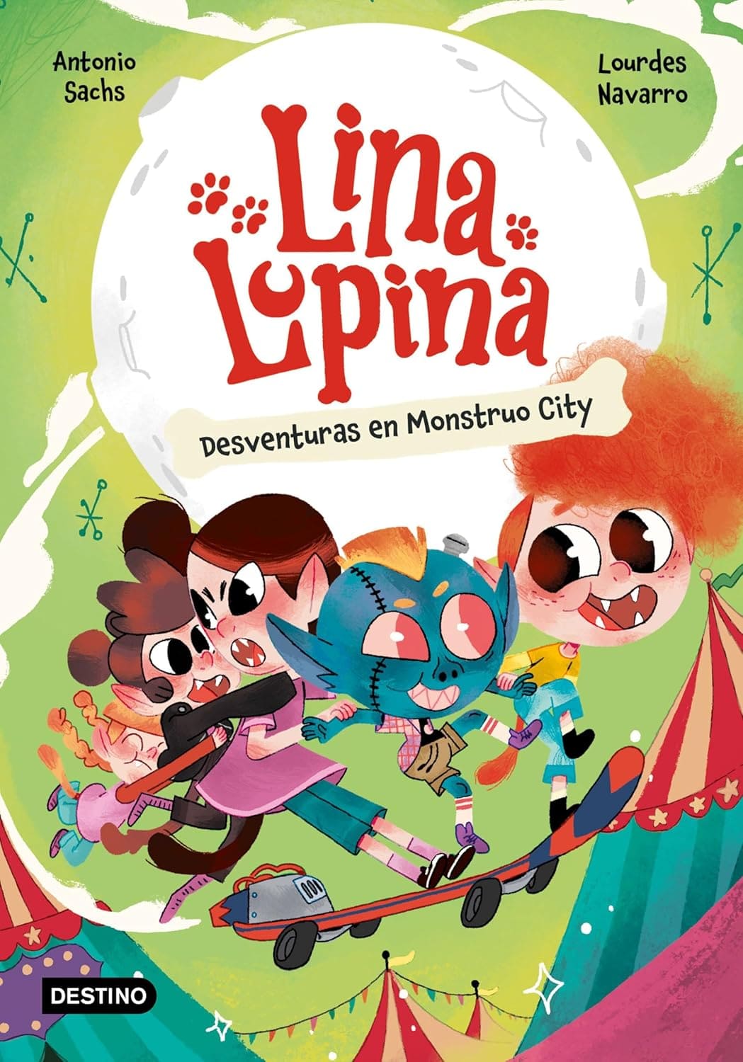 3.Lina Lupina-Desventuras en Monstruo City