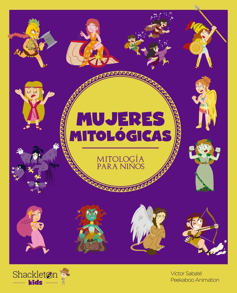 Mujeres mitológicas. Mitología para niños