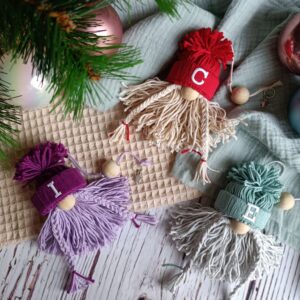 Gnomos navideños personalizados