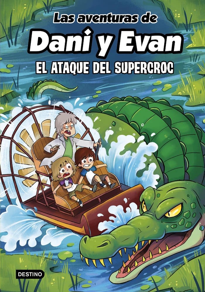11.Las aventuras de Dani y Evan-El ataque del Supercroc