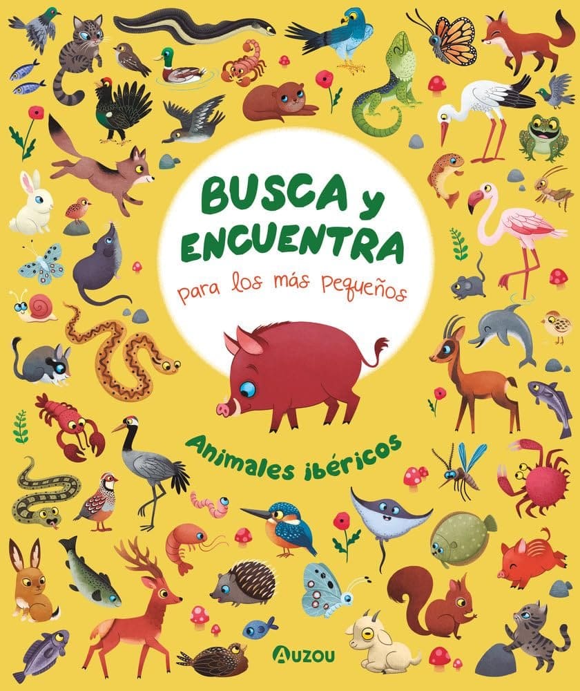 Busca y encuentra para los mas pequeños-Animales ibéricos