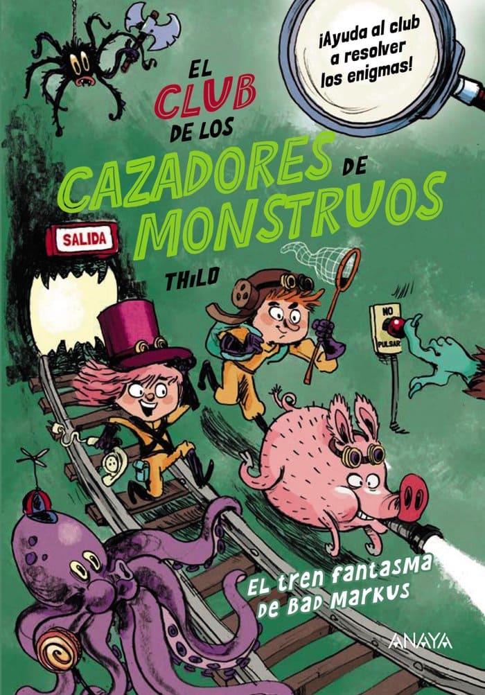El club de los cazadores de monstruos-El tren fantasma de Bad Markus