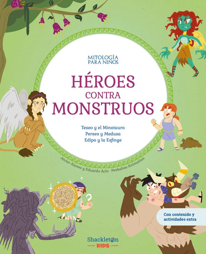 Héroes contra monstruos. Mitología para niños