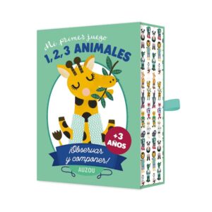 1, 2, 3 Animales. Juego de cartas